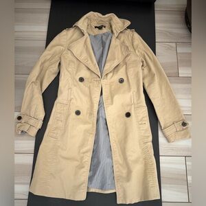 Willi Smith Beige Trench Coat